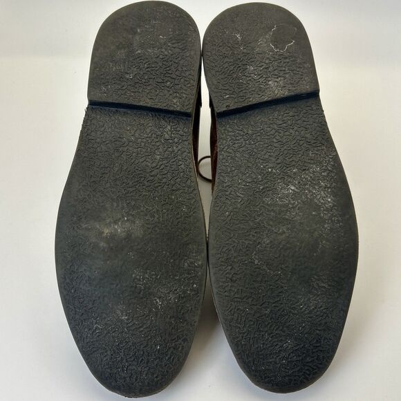 Steve Madden Chukka Boots Mens Size 8 Harken 247 Cognac Brown Ankle Leather - Picture 6 of 8